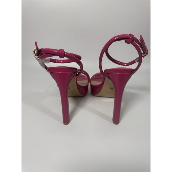 New BCBG KENDI VIVA STRAPPY PINK WOMEN'S HEELS Size 7 - Picture 5 of 15